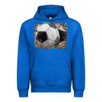 Cobalt sports soccer background Urban Hoodie - Artiststas