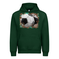 Forest Green sports soccer background Urban Hoodie - Artiststas
