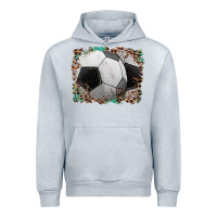 Heather Grey sports soccer background Urban Hoodie - Artiststas
