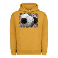 Pigment Peanut Butter sports soccer background Urban Hoodie - Artiststas