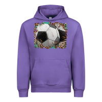 Tulip sports soccer background Urban Hoodie - Artiststas