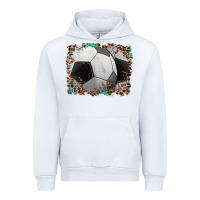 White sports soccer background Urban Hoodie - Artiststas