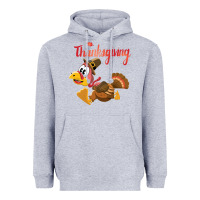 Heather Grey Thanksgiving family Heavyweight Hoodie - tuanDangUi