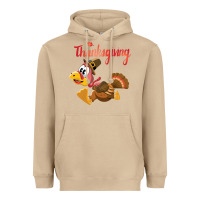 Mushroom Thanksgiving family Heavyweight Hoodie - tuanDangUi