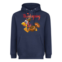 Navy Thanksgiving family Heavyweight Hoodie - tuanDangUi