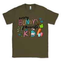 Army Green Every Bunnys Favorite Kid Classic Tee - RanaPortraitStore