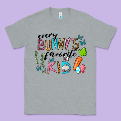 Every Bunnys Favorite Kid Classic Tee Designed By Ranaportraitstore