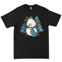 Black Snowman Winter Premium Tee - RanaPortraitStore
