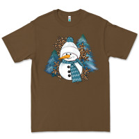 Cacao Snowman Winter Premium Tee - RanaPortraitStore