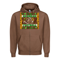 Chestnut american football with sunflower tumbler Zipper Hoodie - BundleAndBundleShop