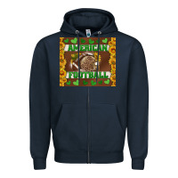 Navy american football with sunflower tumbler Zipper Hoodie - BundleAndBundleShop