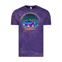 Camping The Best Outdoor Activity Is Going Back Inside Vintage Tee | Teevron