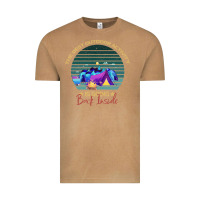 Vintage Camel camping The Best Outdoor Activity Is Going Back Inside Vintage Tee - Bettercallsaul