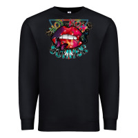 Black hot mom summer Premium Sweatshirt - CowhideDigitalArt