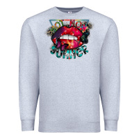 Heather Grey hot mom summer Premium Sweatshirt - CowhideDigitalArt