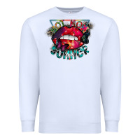 White hot mom summer Premium Sweatshirt - CowhideDigitalArt