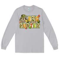 Moon Dust Egg hunter with camouflage plate letters Easter Long Sleeve Tee - HowdyJamesFarm