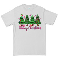 Dove Grey Merry Christmas Nurse trees Premium Tee - MaliasSmallBusiness
