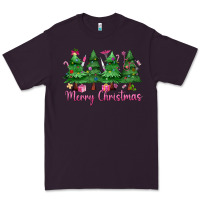 Plum Merry Christmas Nurse trees Premium Tee - MaliasSmallBusiness