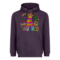 Plum Let's Get Smashed Heavyweight Hoodie - CowhideDigitalArt