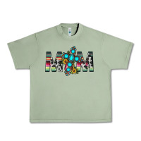 Oil Green mom cross Urban Heavy Tee - JahusDesignShop
