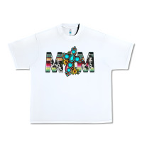 White mom cross Urban Heavy Tee - JahusDesignShop