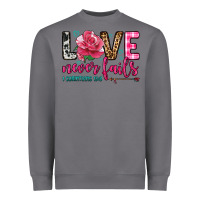 Storm love never fails Heavyweight Sweatshirt - OliviaCreatesArt