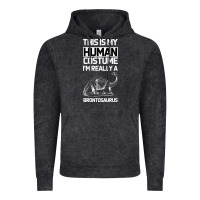 Vintage Black This Is My Human Costume Im Really A Brachiosaurus Vintage Hoodie - Bettercallsaul