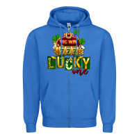 True Royal St Patricks Lucky One Zipper Hoodie - FaDigitalArtStudio