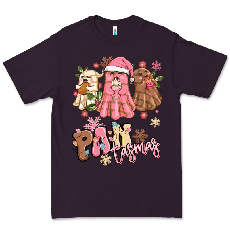 Pantasmas Christmas Mexican Conchas Ghosts Premium Tee by MaliasSmallBusiness | Teevron