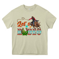 Mossy lets rodeo Heavy Core Tee - NancyCooperArtShop