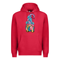 Cardinal Easter Gnome Premium Hoodie - BundleAndBundleShop