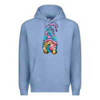 Colony Blue Easter Gnome Premium Hoodie - BundleAndBundleShop