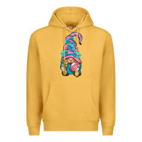 Mustard Easter Gnome Premium Hoodie - BundleAndBundleShop