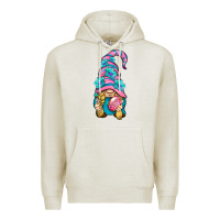 Oatmeal Heather Easter Gnome Premium Hoodie - BundleAndBundleShop
