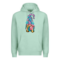 Seafoam Easter Gnome Premium Hoodie - BundleAndBundleShop