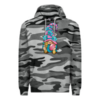Slate Camo Easter Gnome Premium Hoodie - BundleAndBundleShop