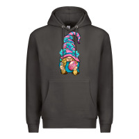 Smoke Easter Gnome Premium Hoodie - BundleAndBundleShop