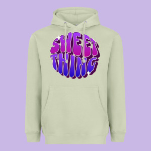 Editable Sweet Thing Heavyweight Hoodie Designed By Tuandangui
