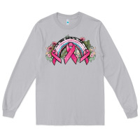 Moon Dust Cancer ribbon rainbow Cancer Awareness Long Sleeve Tee - HowdyJamesFarm