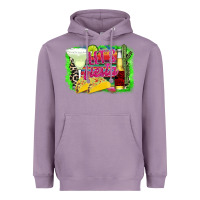 Lavender Let's Fiesta Heavyweight Hoodie - CowhideDigitalArt