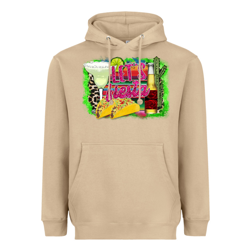 Let's Fiesta Heavyweight Hoodie by CowhideDigitalArt | Teevron