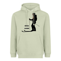 Matcha nighttime ski adventure Heavyweight Hoodie - tuanDangUi