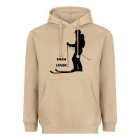 Mushroom nighttime ski adventure Heavyweight Hoodie - tuanDangUi