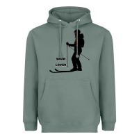 Sage nighttime ski adventure Heavyweight Hoodie - tuanDangUi