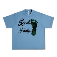 Pebble Blue Climate Change Reduce Your Carbon Footprint Gift Urban Heavy Tee - Bettercallsaul