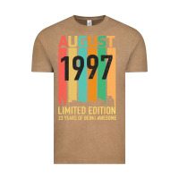 Vintage Coffee August 1997 23 Years Old 23rd Birthday Vintage Tee - Bettercallsaul