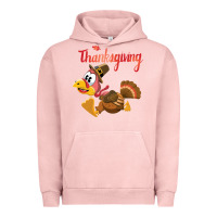 Pigment Salmon Thanksgiving family Urban Hoodie - tuanDangUi