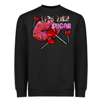 Black lips like sugar olivia Heavyweight Sweatshirt - OliviaCreatesArt