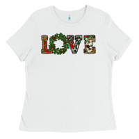 White christmas love Ladies Tee - RanaPortraitStore